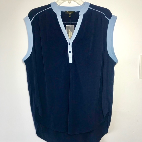 JUICY COUTURE Retro Sleeveless Oversized Top NWT S - Picture 5 of 6